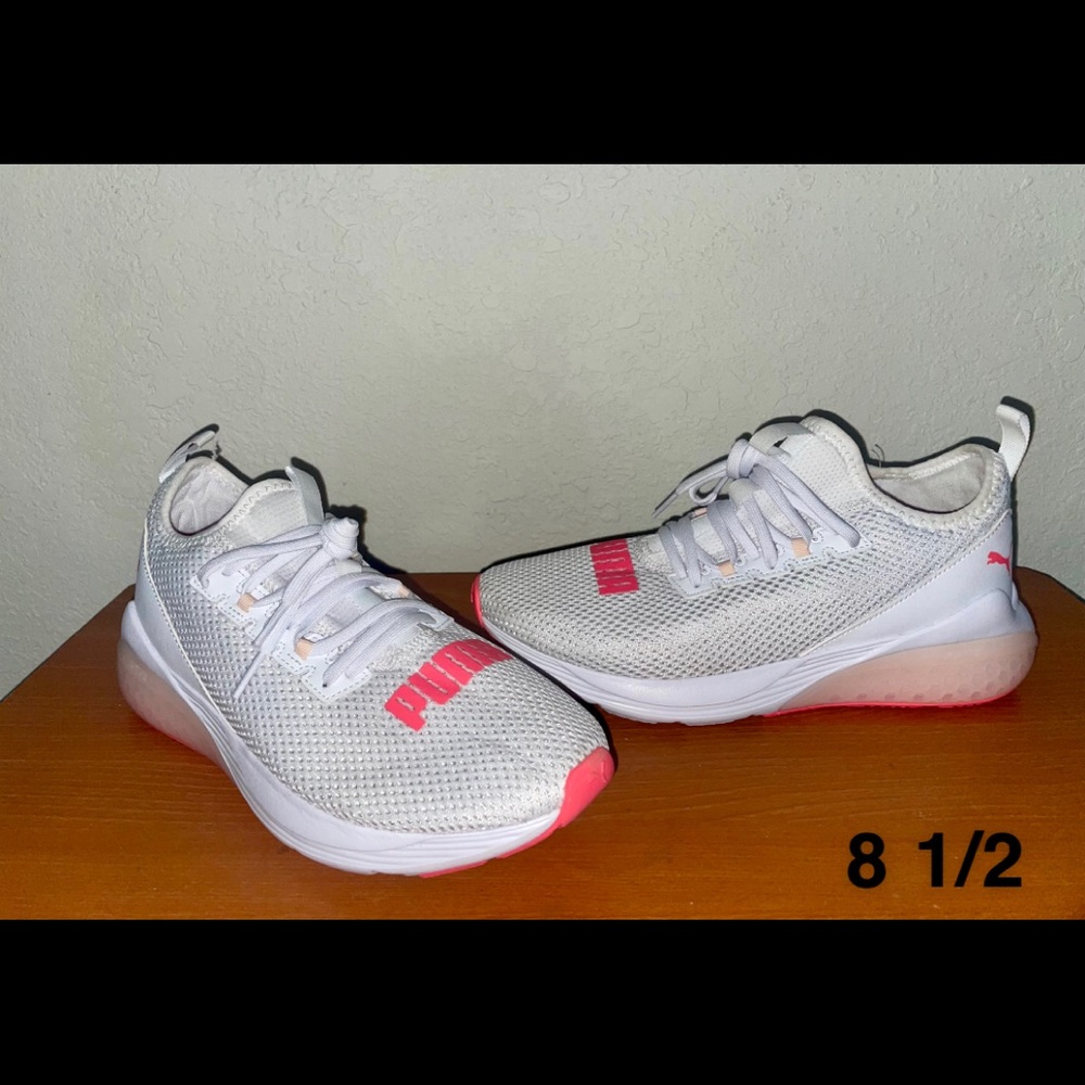 White Puma Sneakers